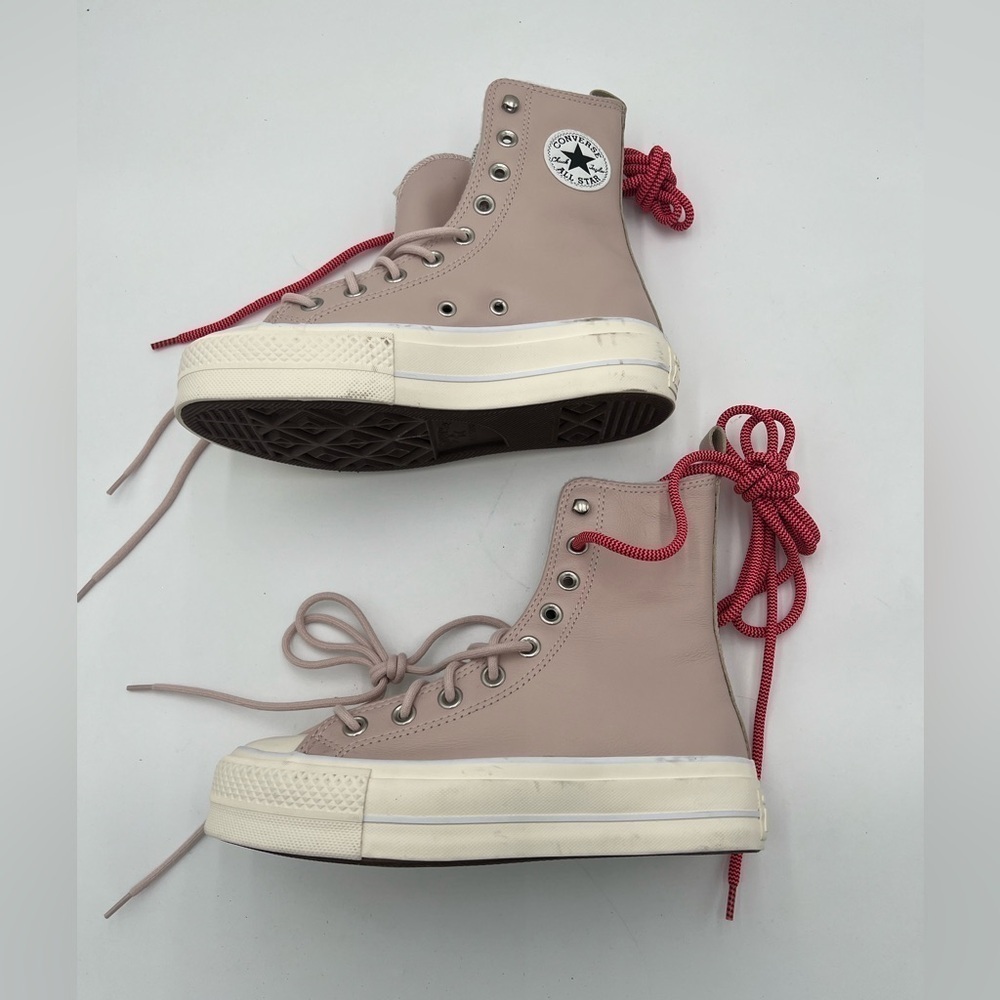 Converse Chuck Taylor AS LIFT X High-Top Platform Sneakers Boots Women's Size 4 - Picture 8 of 10